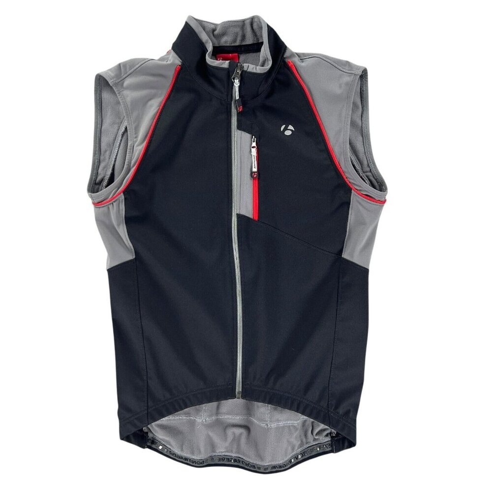 Bontrager Full Zip Cycling Jersey Kit Men M Vintage Sleeveless Race Cycle Bike